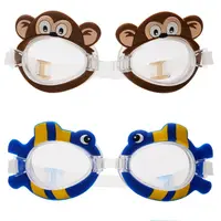 Silicone Kids Anti Fog Swimming Glasses Diving Surfing Goggles Cute Cartoon Boys Girls Bathing Summer Swim Eye Wear 1