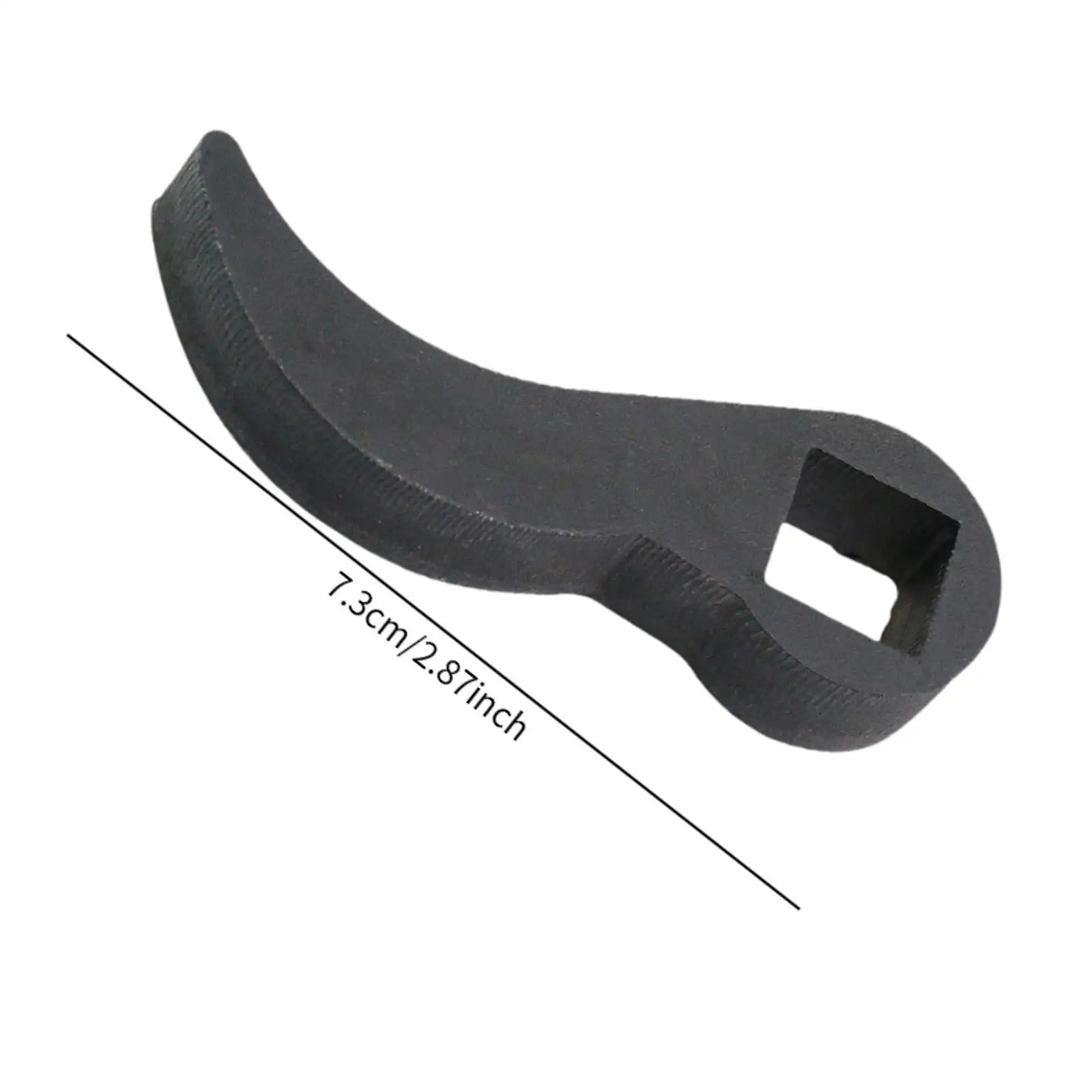 Wrench Adaptor Head Replace 73mm for Tight Space Compact Spare Parts Leveling Crowbar Adapter Head Tool Half Shaft Removal Tool