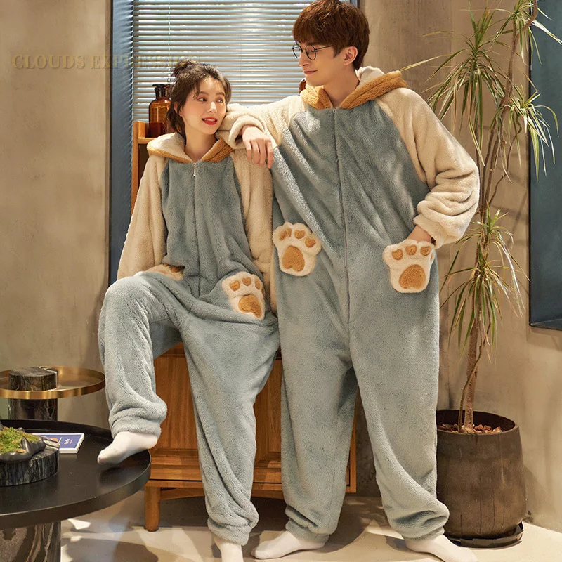 Mens Jumpsuit Men's Unisex Onesie Jumpsuit Elegant One Piece