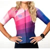 2024 Women's Short Sleeve Cycling Jerseys Quick Dru Bicycle Trainning Shirts Ropa Deportiva Mujer Ciclismo Maillot Mtb Clothing 1