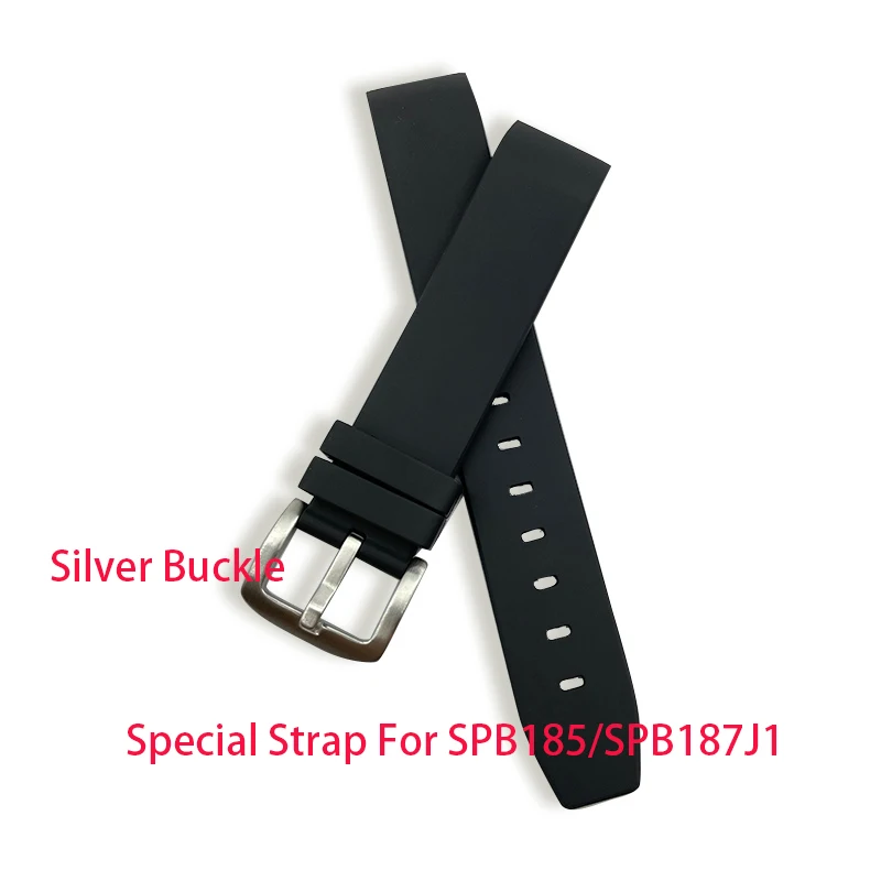 20mm Special Natural Rubber Men Replacement Bracelet Band Fit