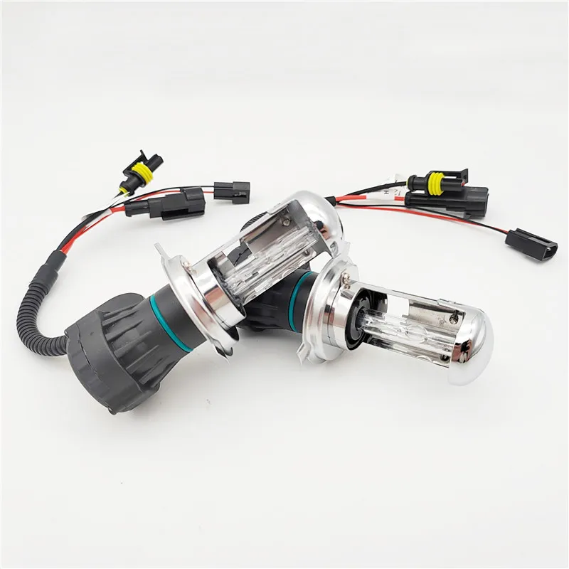 H4 Hi/Low 12V 35W 55W Beam HID Xenon bulb Replacement Light Lamp Car Headlight Lighting Source Conversion Kit 4300K 6000K 8000K 3