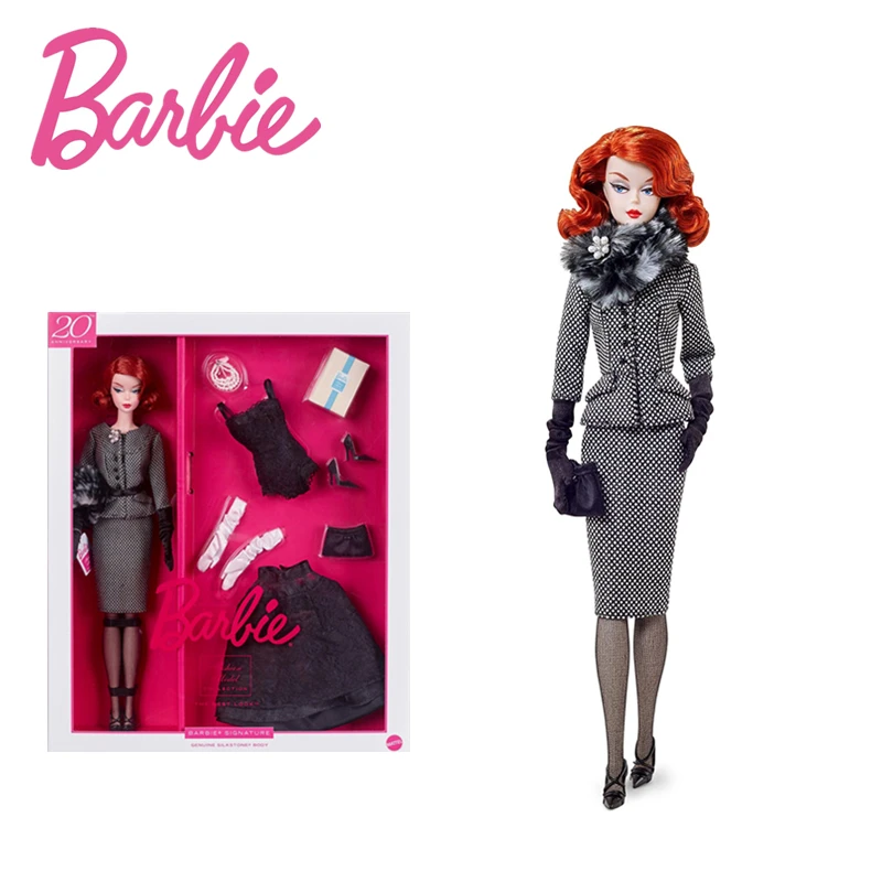 Mattel – coffret cadeau Barbie le meilleur Look, accessoires, bijoux,  modèle à la mode, édition de Collection du 20e anniversaire, boîte cadeau  habillée | AliExpress