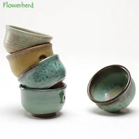 Ceramic Tea Cup Teaware Handmade Tea Bowls 3