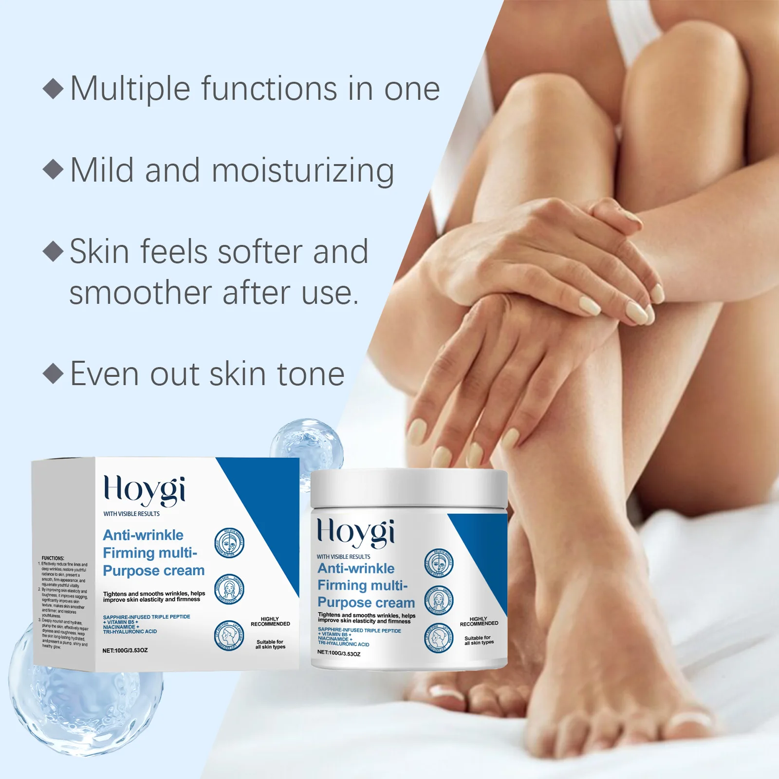 Body Firming Cream Improve Dullness Sagging Skin Refresh Tighten Repair Dryness Hydrate Fade Fine Line Moisturizing Body Lotion 5