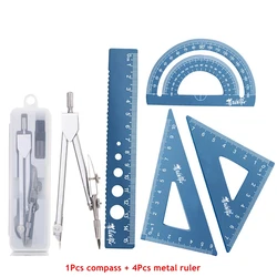 Precision Drafting Metal Compass Set with Refill - Ideal (Value Set B)