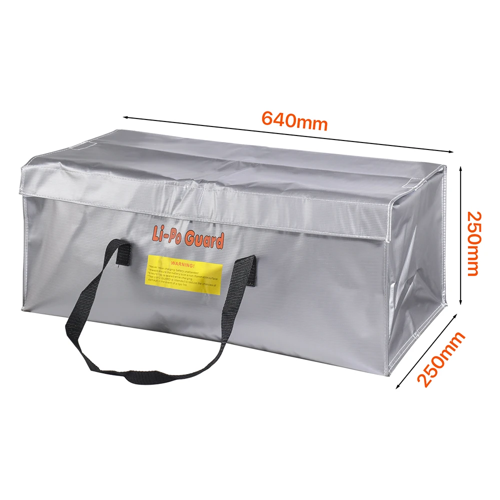 Sac de sécurité ignifuge pour batterie Lipo 640x250x250mm - 9IMOD