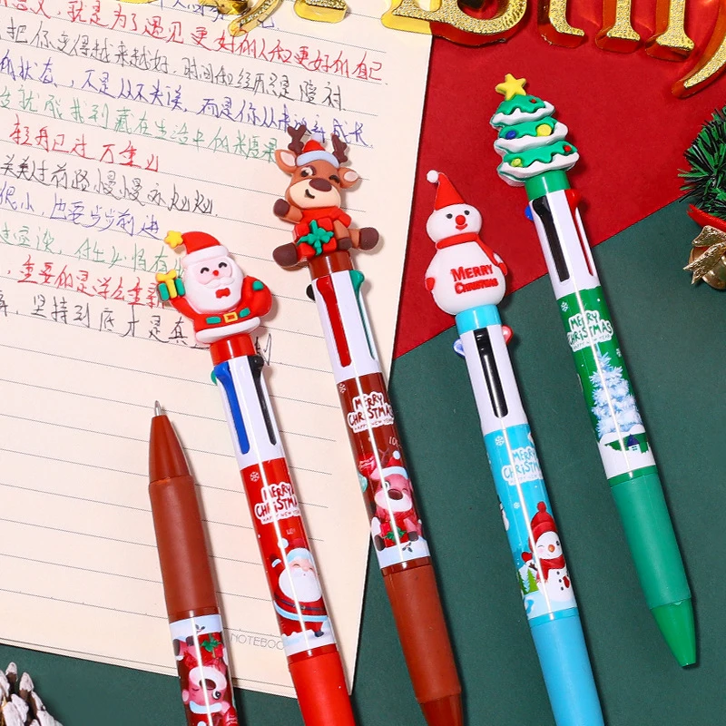 Whaline Lot De 8 Stylos à Bille En Métal Avec 8 Recharges Pour Stylos à