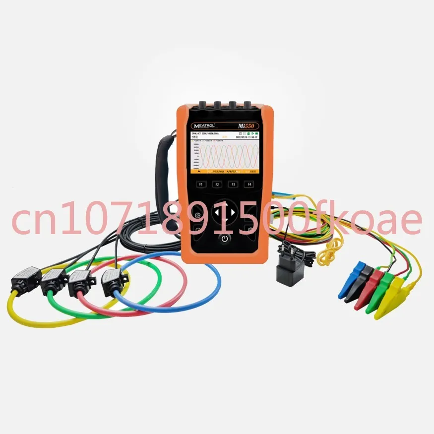 

Mi550 Power Quality Analyzer Industrial Handheld Three-Phase Power Harmonic Energy Consumption Monitoring Waveform Record