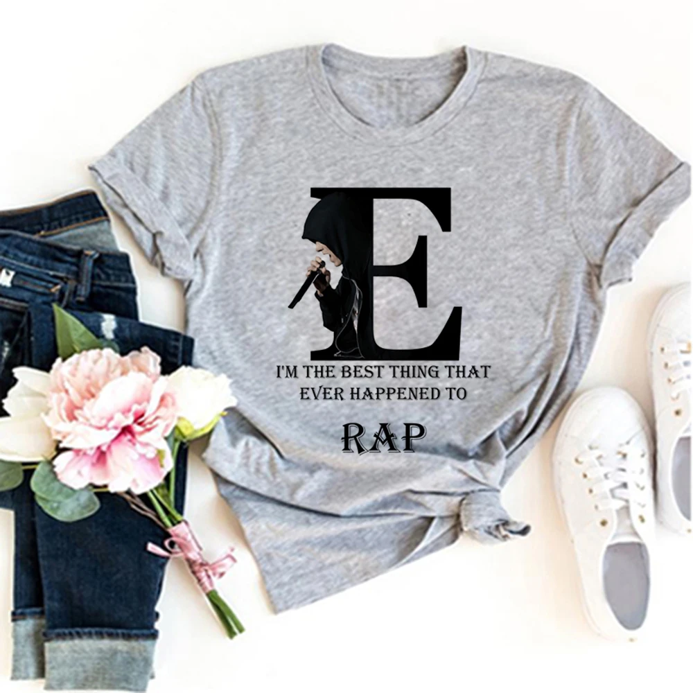 Eminem t shirt women harajuku t-shirts girl funny 2000s designer clothes 4
