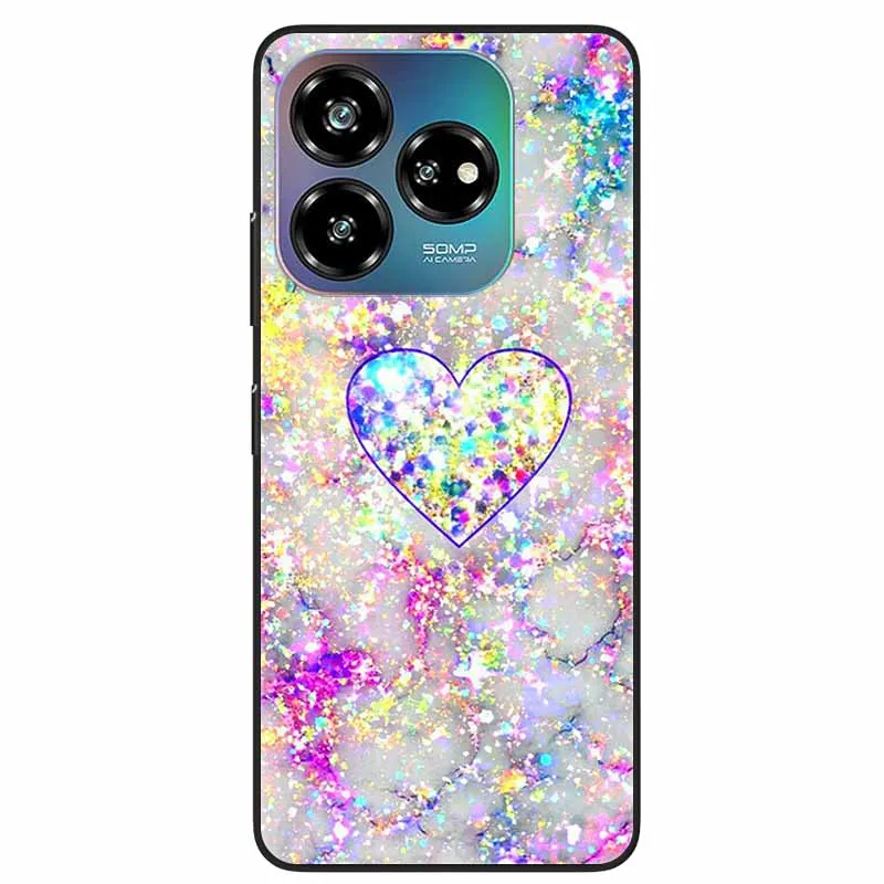ZTE Blade V60 Design Black Soft TPU Silicone Back Cover - Sleek Protective Phone Case