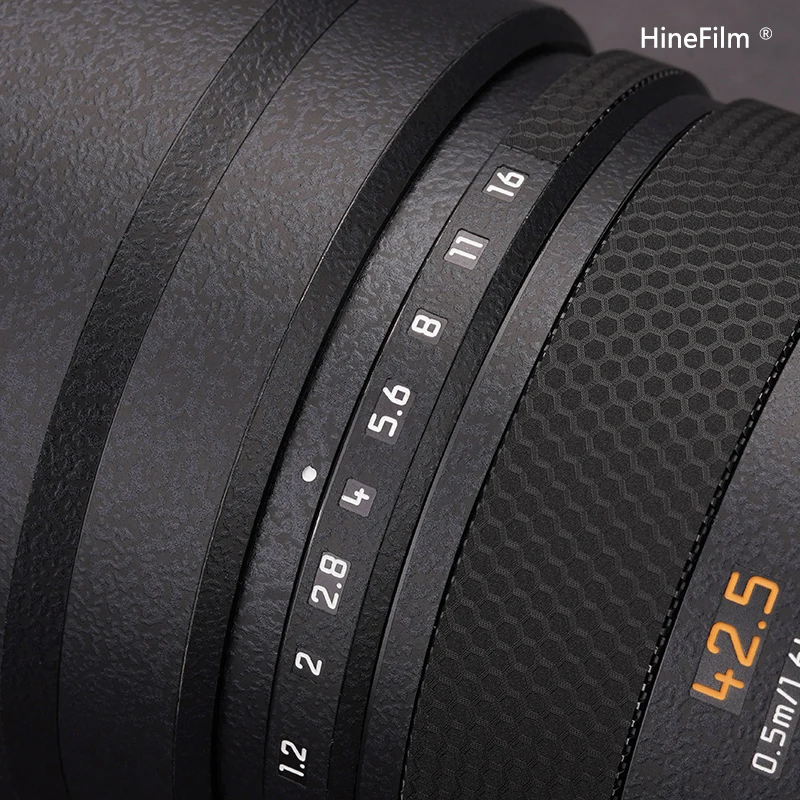 LUMIX-G 42.5F1.2 Len 프리미엄 데칼 스킨, 파나소닉 레이카 DG Nocticron 42.5mm F1.2 ASPH 렌즈 보호 커버 필름 스티커