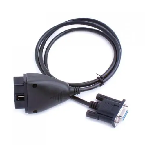 OBD2 16핀 - DB9 9핀 직렬 포트 RS232 OBD 2 어댑터 케이블 자동차 진단