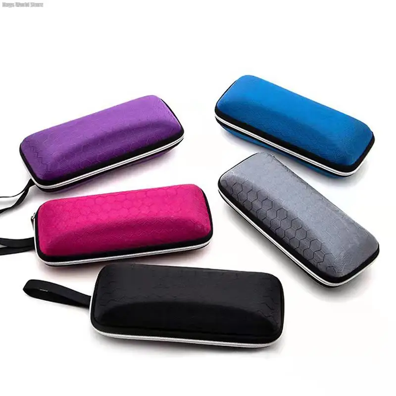 

NEW Sports Sunglasses Case Simple Sunglasses Case Zipper Creative Myopia Eyes Case Fabric Waterproof Eyeglasses Spectacle Box