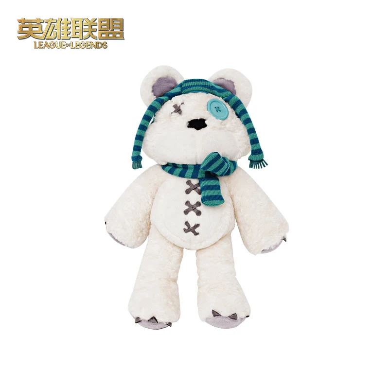 

League of Legends Lol Cute Cartoon Tibbers Frost and Flame In Stock Soft Plush Stuffed kid Doll Game Perimeter Christmas Gifts
