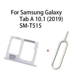 Dual SIM and Micro SD Card Tray Replacement for Samsung Galaxy Tab A 10.1 (Silver)