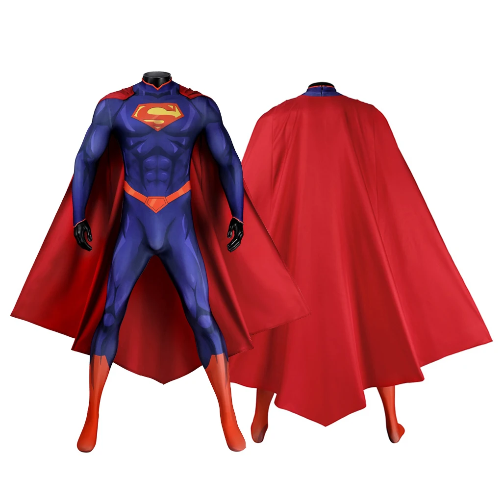Superman New 52 Cosplay: The Ultimate Guide to the 3D-Printed Blue Jumpsuit  with Red Cloak, image size:1024x1024