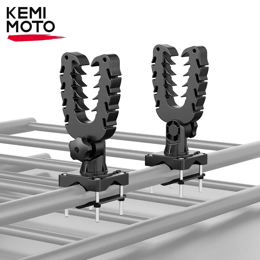 Kemimoto Atv Gun Bow Rack Mount Holder Round/Square Bar Per Utv Motor Moto Scooter Shooting V-Grip Manubrio Rack Imbottito