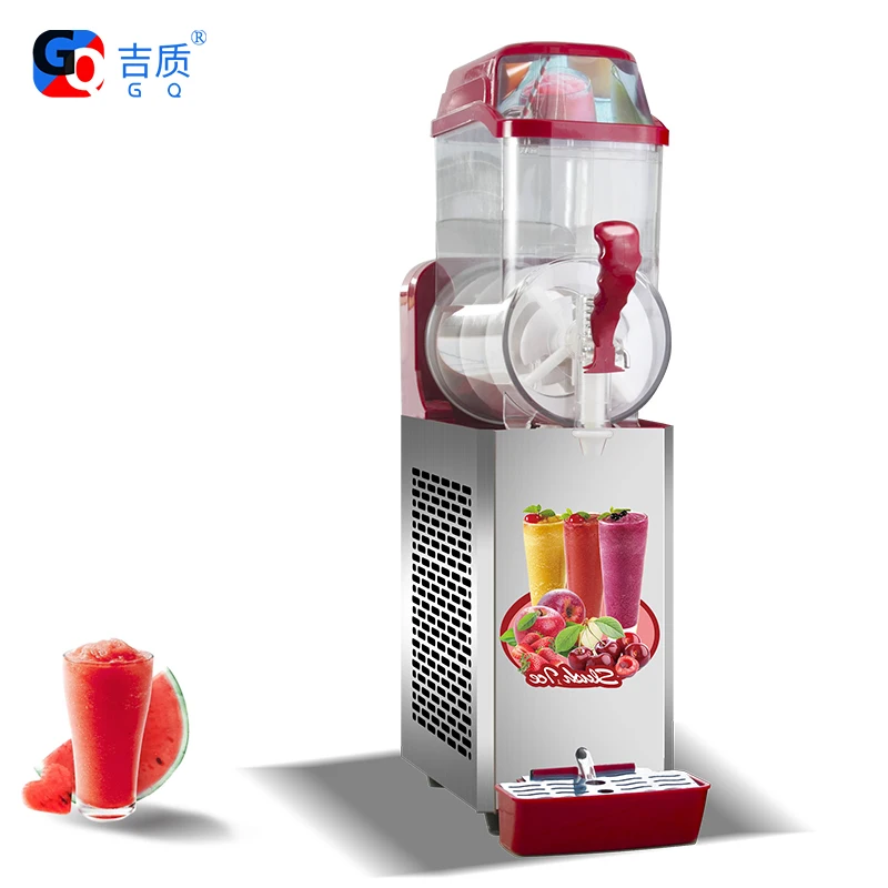 GQ-SM112 Jaajoogi masin 3 anumaga portable Ice drink beverage machine with 1 tank granita slush cocktail syrup machine