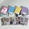 MINKYS Candy Color Glittery Love Heart 50pcs/pack 61mm*91mm Kpop Toploader Photocard Sleeves Idol Photo Card Protective Bag 2