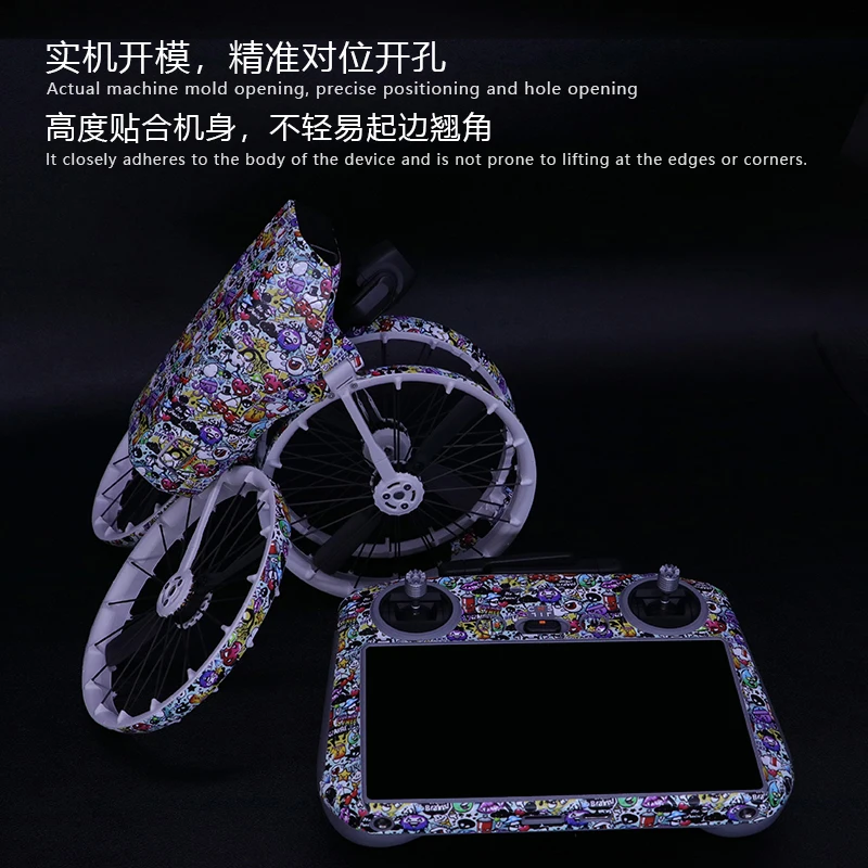 Decorative Sticker For DJI Flip Waterproof Portective Stickers Body Full Coverage Flim Stickers For DJI Flip Drone Accessories