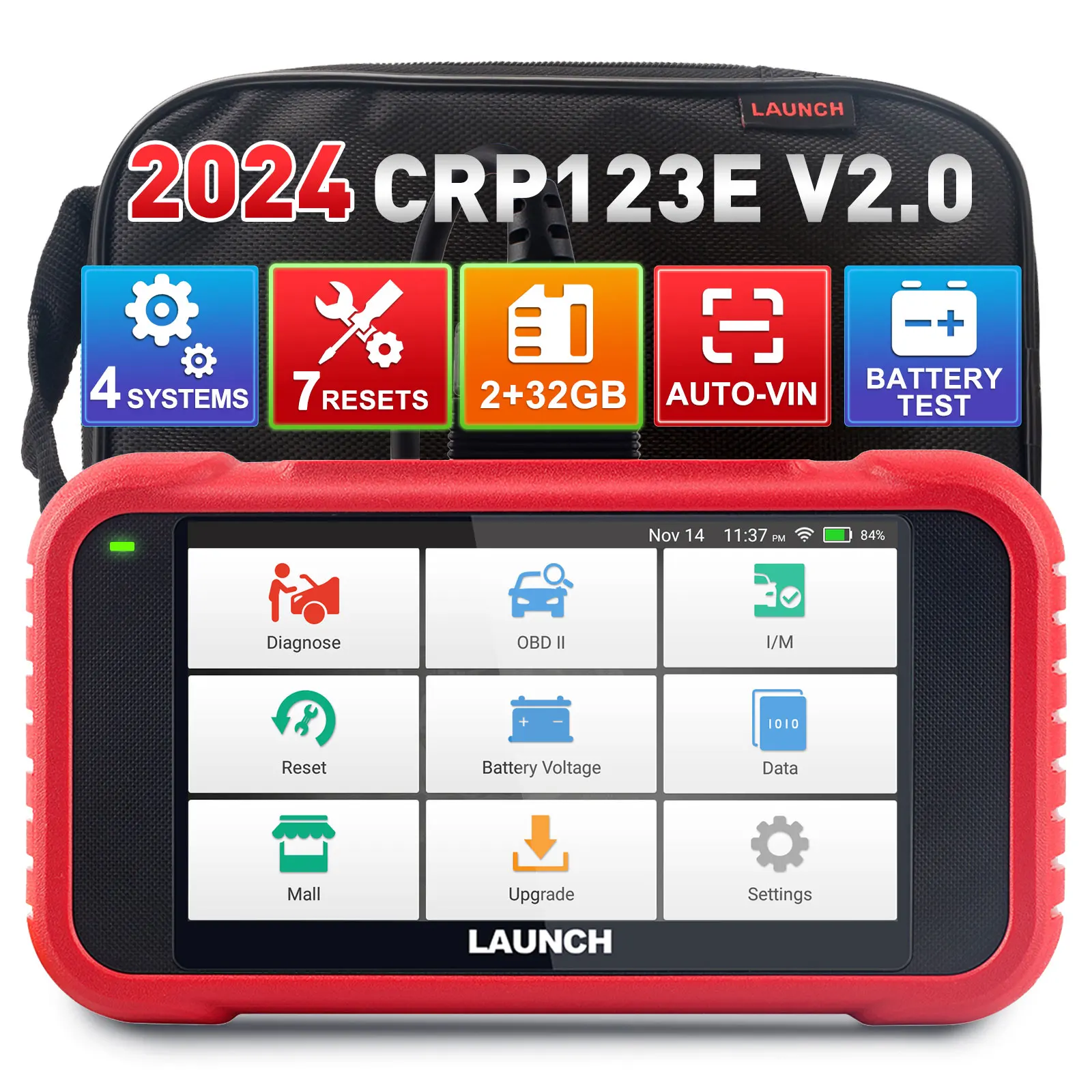 LAUNCH CRP123E 4 System Diagnostic Tool Better Than CRP123