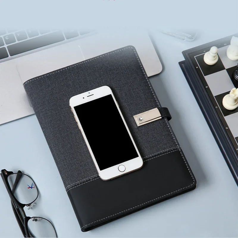 Bedrijfscadeauset Luxe promotionele weggeefacties met logo Promotionele producten Ideeën Vaderdagcadeaus Power Bank Notebook