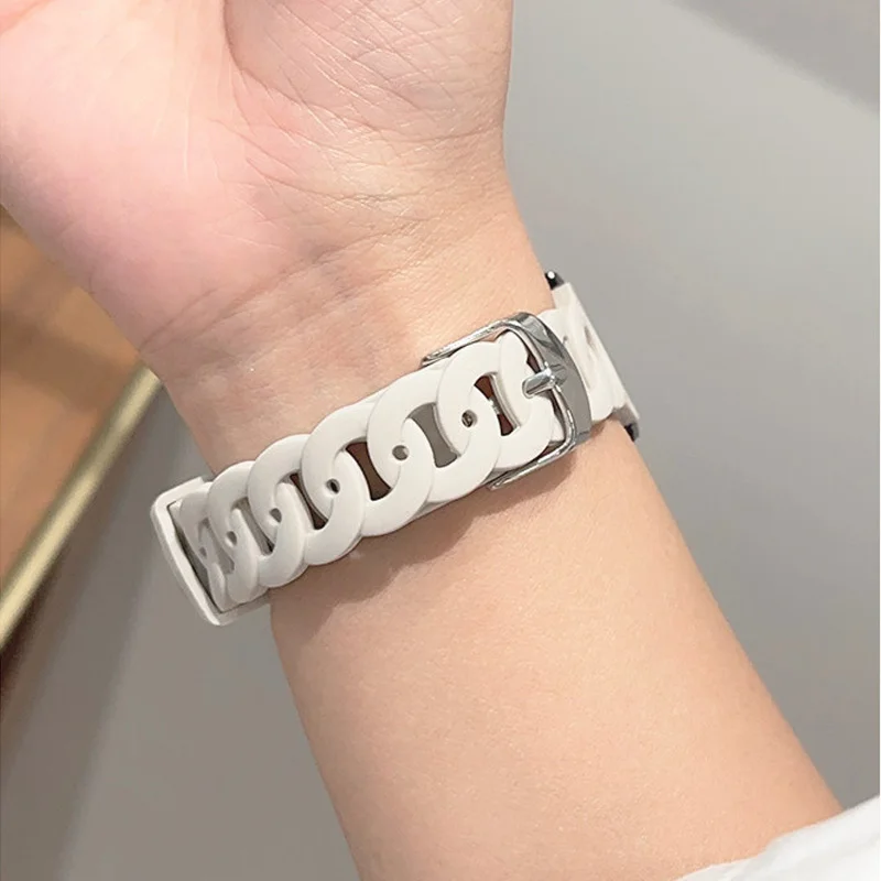 Silicone Air Hole Sports Band with Adjustable Strap