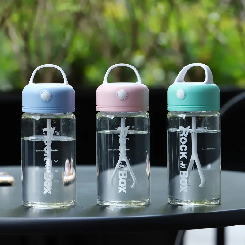 Cute Protein Shaker Bottle With Storage