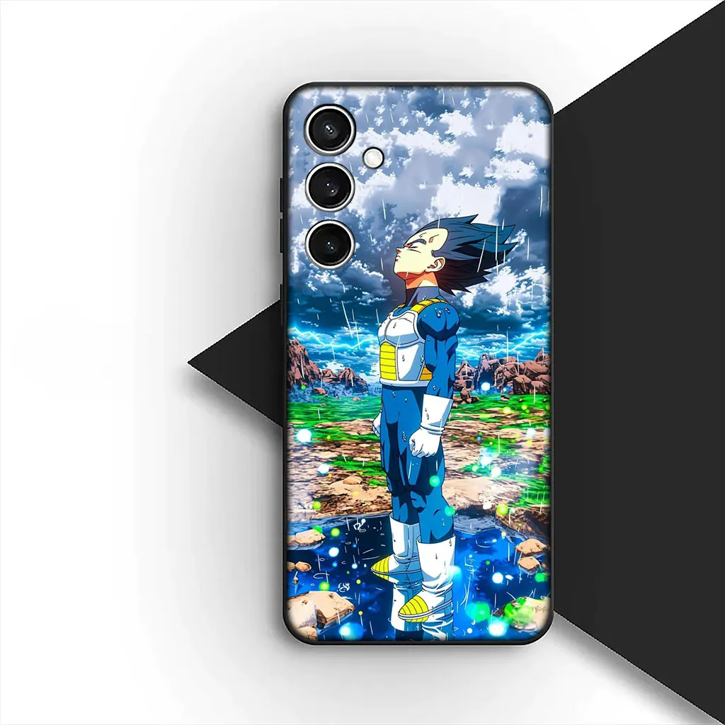 Dragon-Themed Soft Phone Cover - Goku & Friends Design