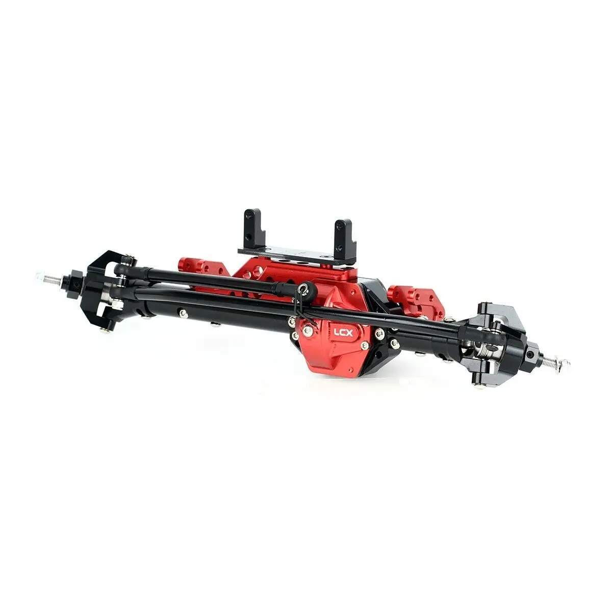 LCX Racing 1/10 RC Car CNC Aluminum AR60 OCP Front Axle Complete Set for Axial Wraith RR10 Bomber Upgrades Parts Accessories 2