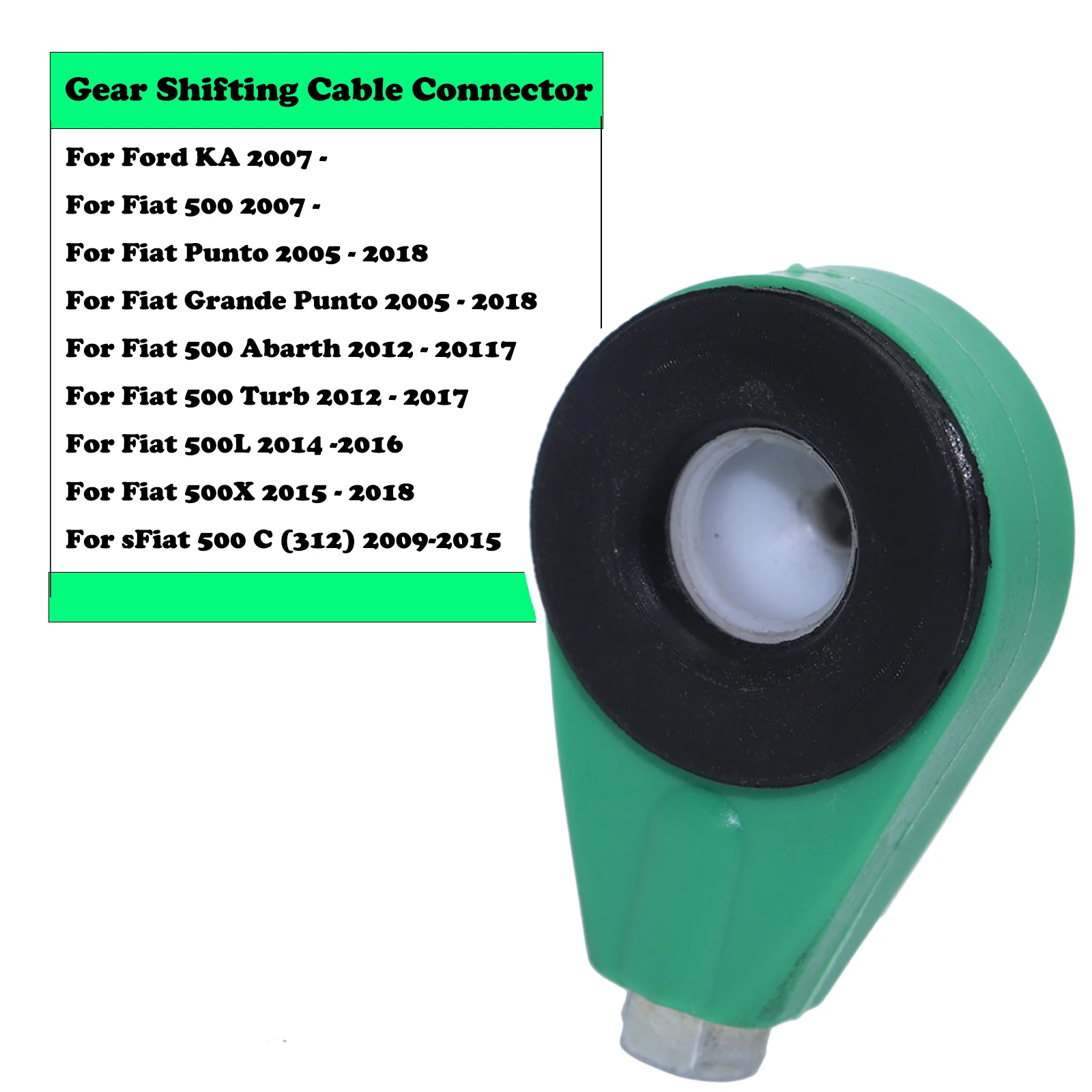 Gearbox Control Cable Repair Kit Manual Gearbox Shift Cable Linkage Bushing For Fiat Punto 2005 2006-Repair Kit Shifter Lever Selector Connect Both End