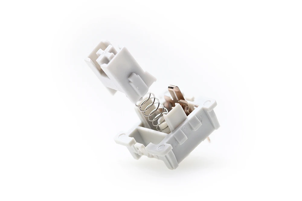 Tátil Linear MX interruptor para teclado mecânico Nylon POM 43g 45g Lubed