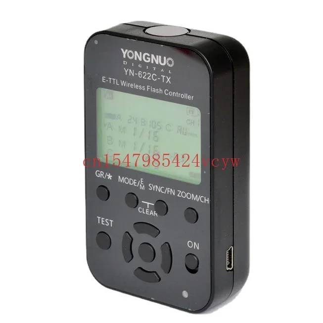 

YN622C-TX for Canon Camera Flash Wireless TTL High Speed LED Trigger