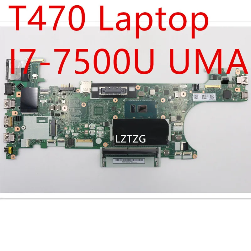 Scheda Madre Per Lenovo Thinkpad T470 Scheda Madre Del Computer Portatile I7-7500U Uma 01 Lv683 01 Ax995 01 Hx680