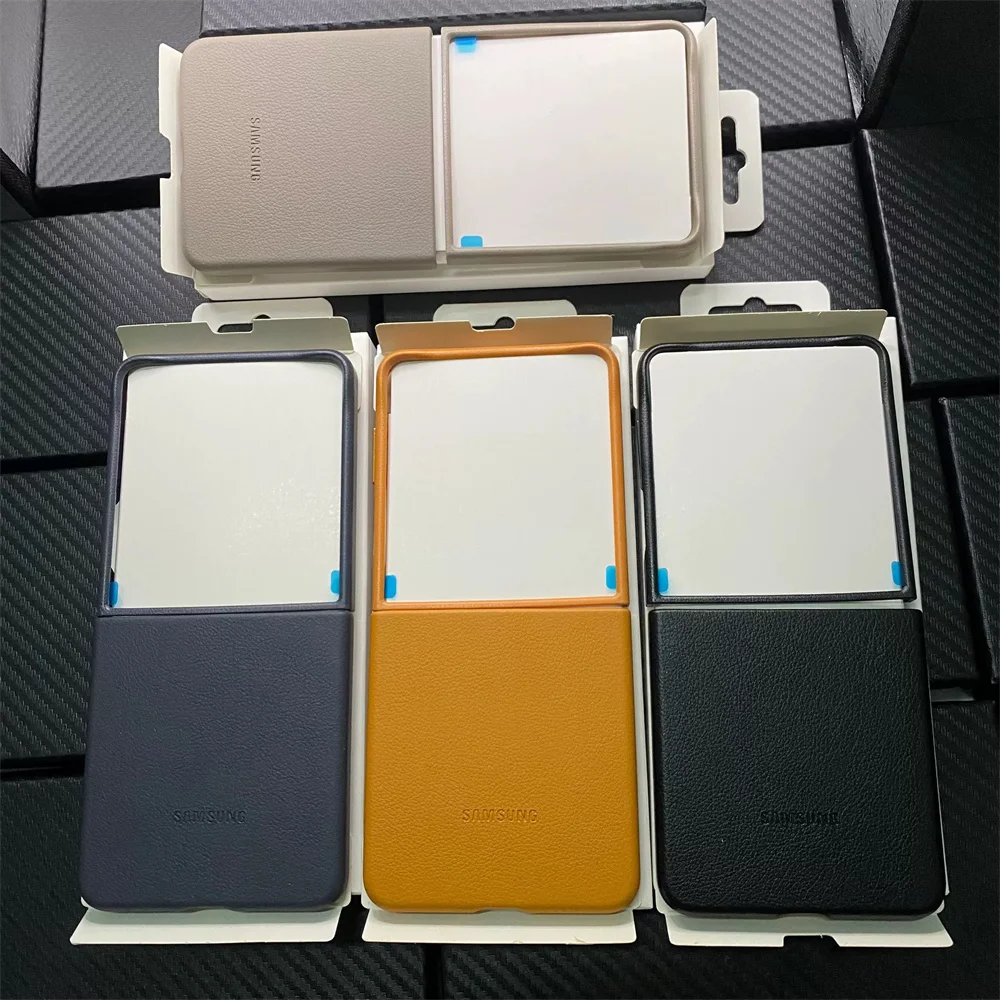 Luxury Leather Magnetic Mobile Phone Case with Magsafe Wireless Charging Capability