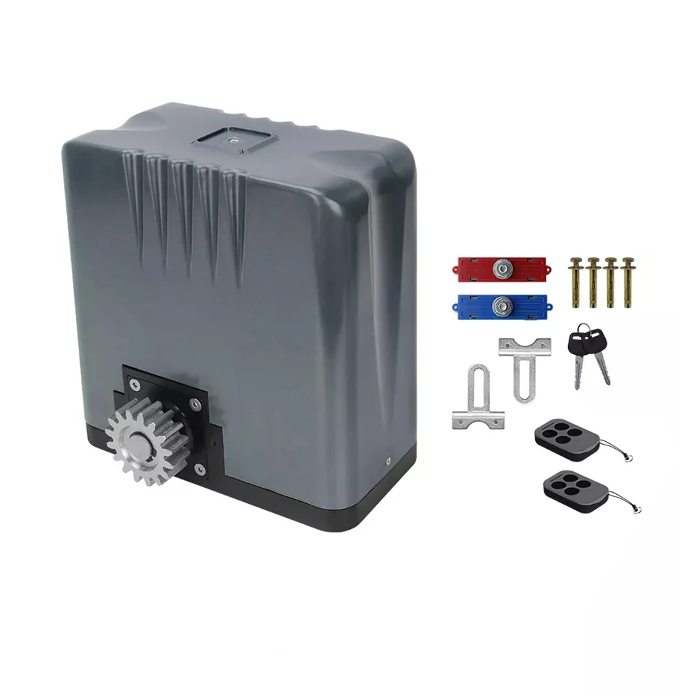 שמש WiFi שלט רחוק 1000KG אלקטרומגנטית גבול אוטומטי דלת הזזה פותחן 24V שער מפעיל עם AC שנאי