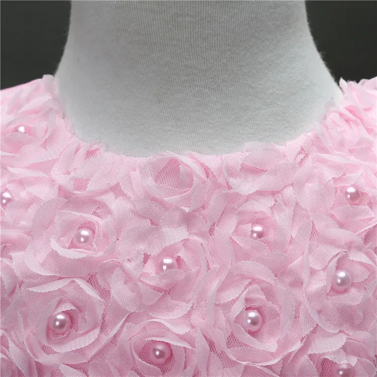 1-9Y الاطفال الأميرة نمط الفتيات فستان شبكة تنورة منتفخ الأطفال سترة دون أكمام حفل زفاف زهرة فتاة الزي أنيقة