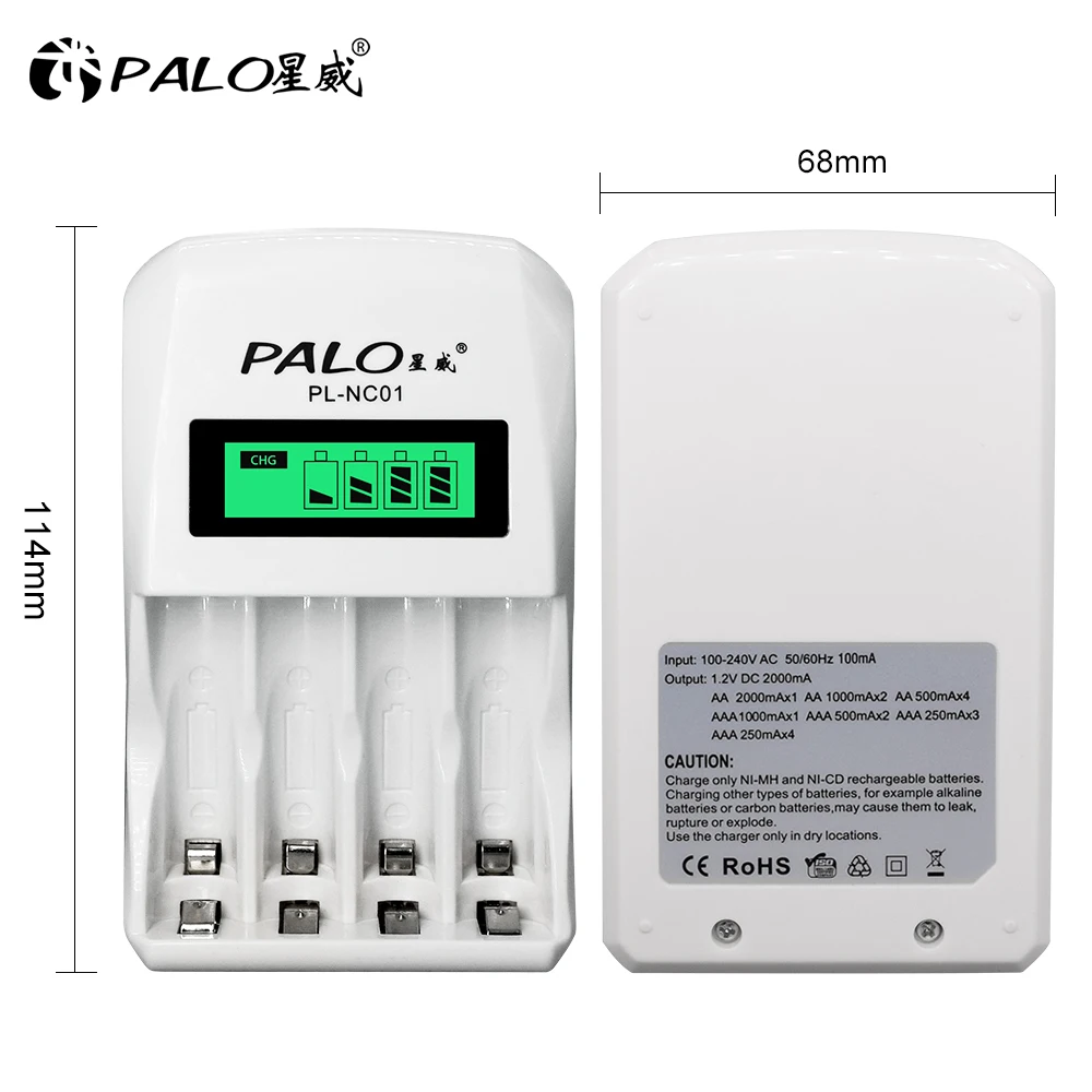 1.2V AAA Ni-MH Rechargeable Battery AAA Batteries 1100mAh Rechargeable R3 Battery for Thermometer Fingerprint Lock Doorbell