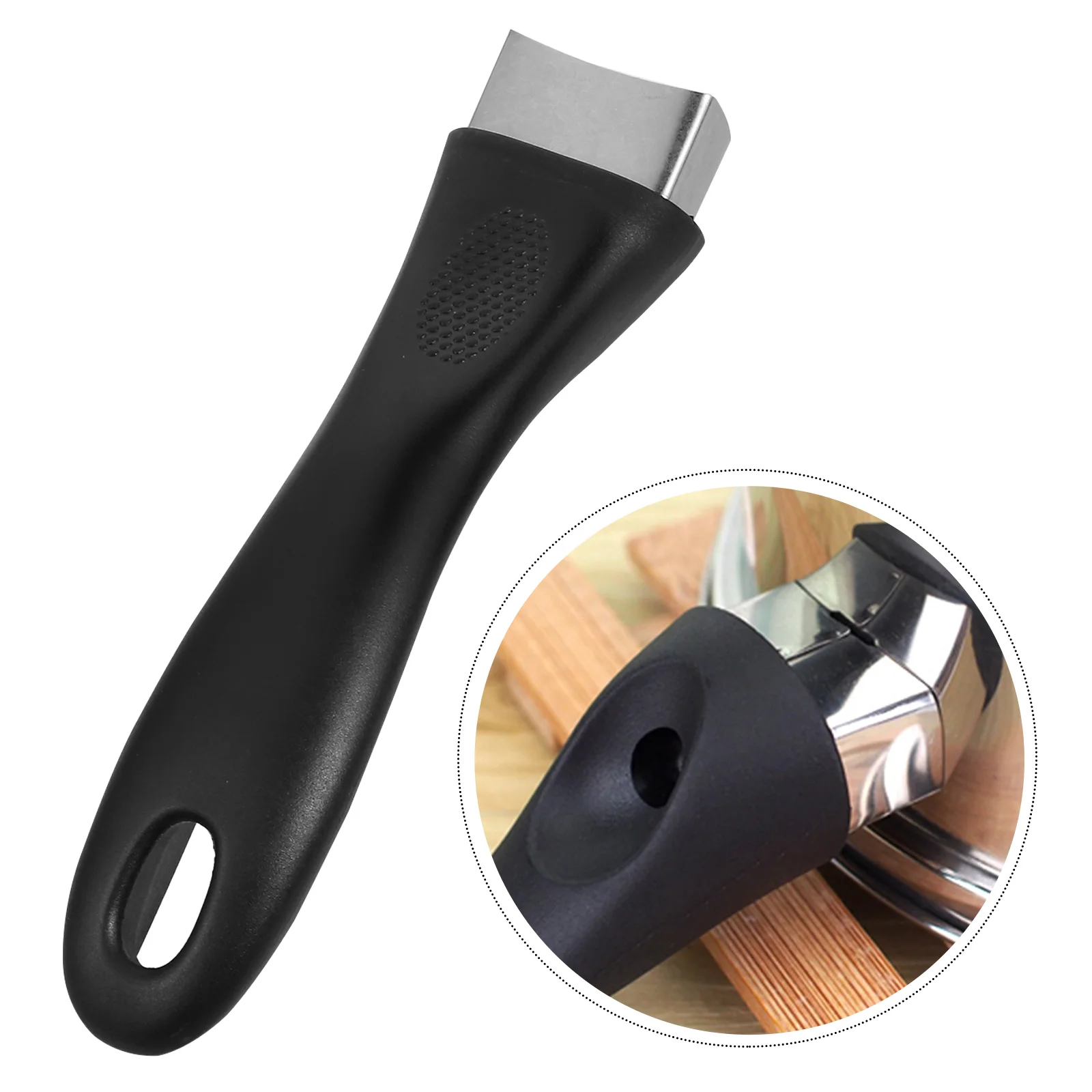 

2 Pot Handle Scald Proof Long Handle Replacement Hand Grip for Saucepan Frying Pan Kitchen Cookware Utensil Accessories 16 5X4CM