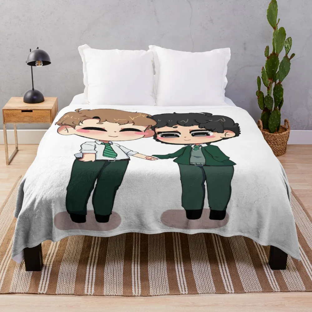 Heartstopper Netflix Nick E Charlie Coperta In Tessuto Di Flanella
