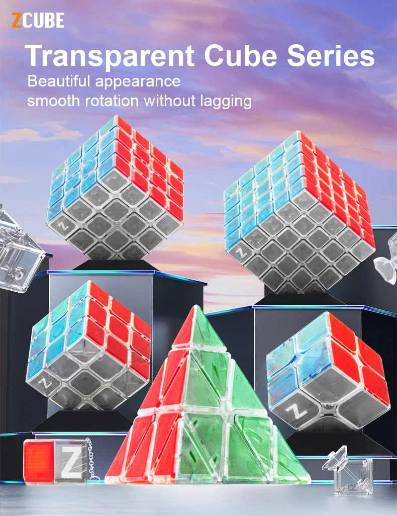 Zcube%20Transparent%20Magic%20Cube%203x3x3%202x2%204x4%205x5%20Pyraminx%20Professional%20Speed%20Puzzle%20Children's%20Toys%20Gift%203x3%20Speedcube%20Magico%20Cubo%20-%20Image%206