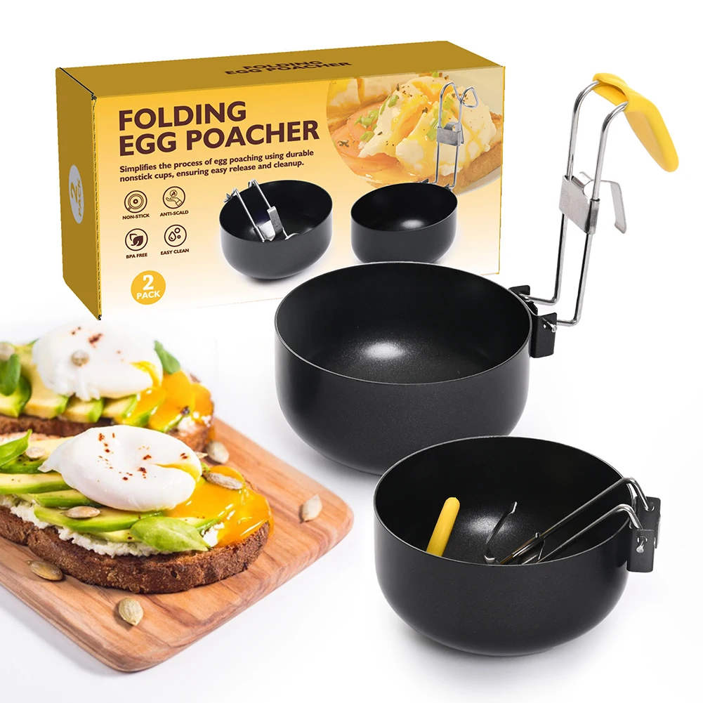 Steamer Egg Cooker Folding Nonstick Egg Poaching Cups egg cooker egg poacher silicone egg poacher