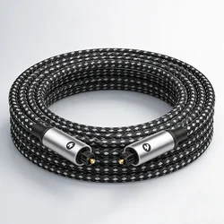 Premium Toslink Fiber Optic Audio Cable for Stereo and Home Cinema Systems (Black)