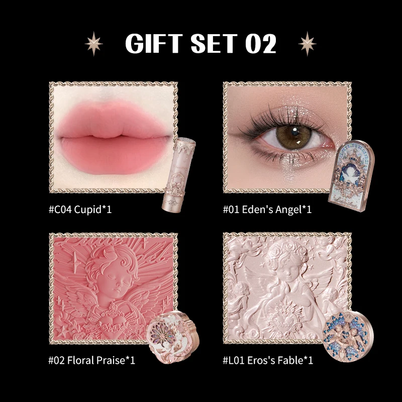 Flower Knows Little Angel Collection Makeup Gift Set