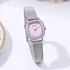 Fashion Women Watches Stainless Steel Mesh Band Watch Rhinestone Dial Luxury Ladies Quartz WristWatch Dropshipping Reloj Mujer 1