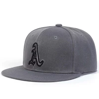 1piece Unisex Gothic Letter A Embroidery Hip-hop Hats Outdoor Adjustable Casual Baseball Caps Sunscreen Hat - Image 3