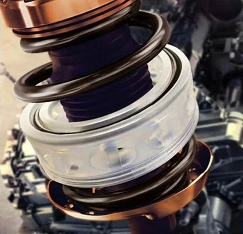 

2 шт., автомобильные Пружинные бамперы, резиновые защитные чехлы для автомобиля