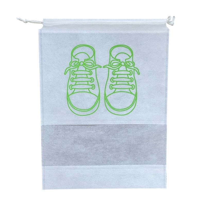 Shoe Storage Bag Shoes Bags for Travel Storage Packing Large Clear Drawstring Bags for Packing Multicolor P31B