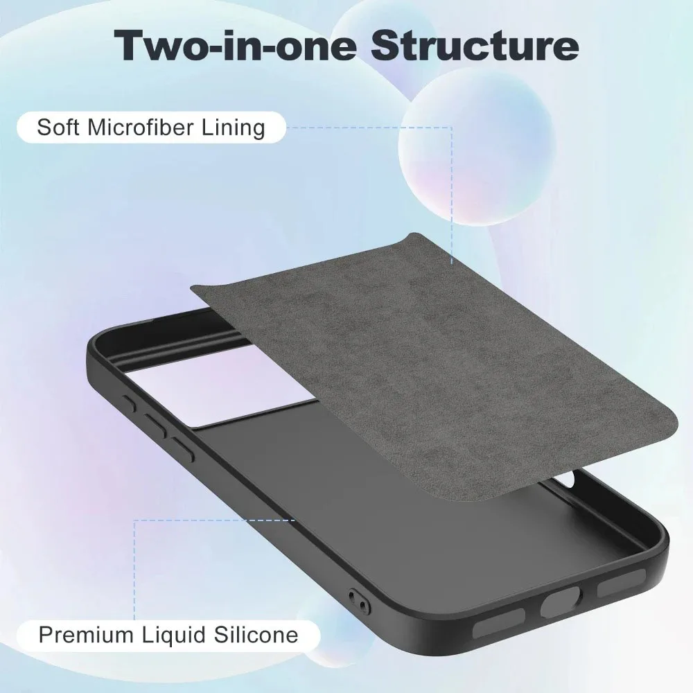 Luxury Matte Magnetic Soft Phone Case with Magsafe Compatibility
